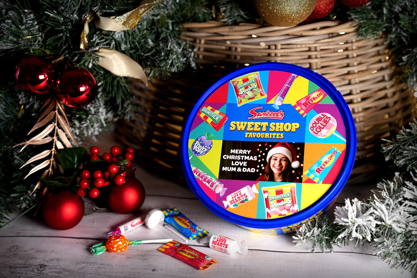 Personalised Sweet Shop Favourites Tub