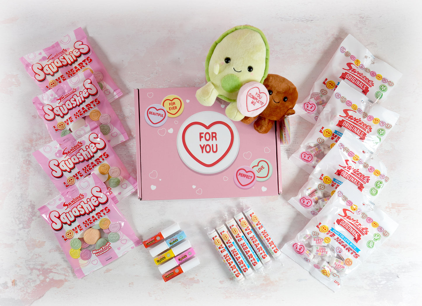 Personalised Whole Lotta Love Hearts Gift Box