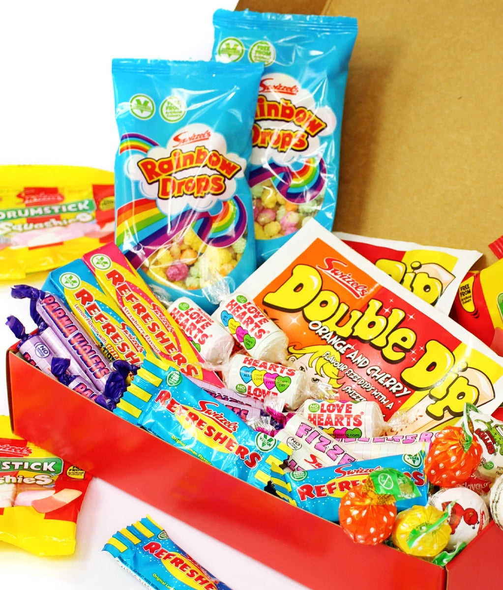 Personalised Retro Sweet Feast Gift Box