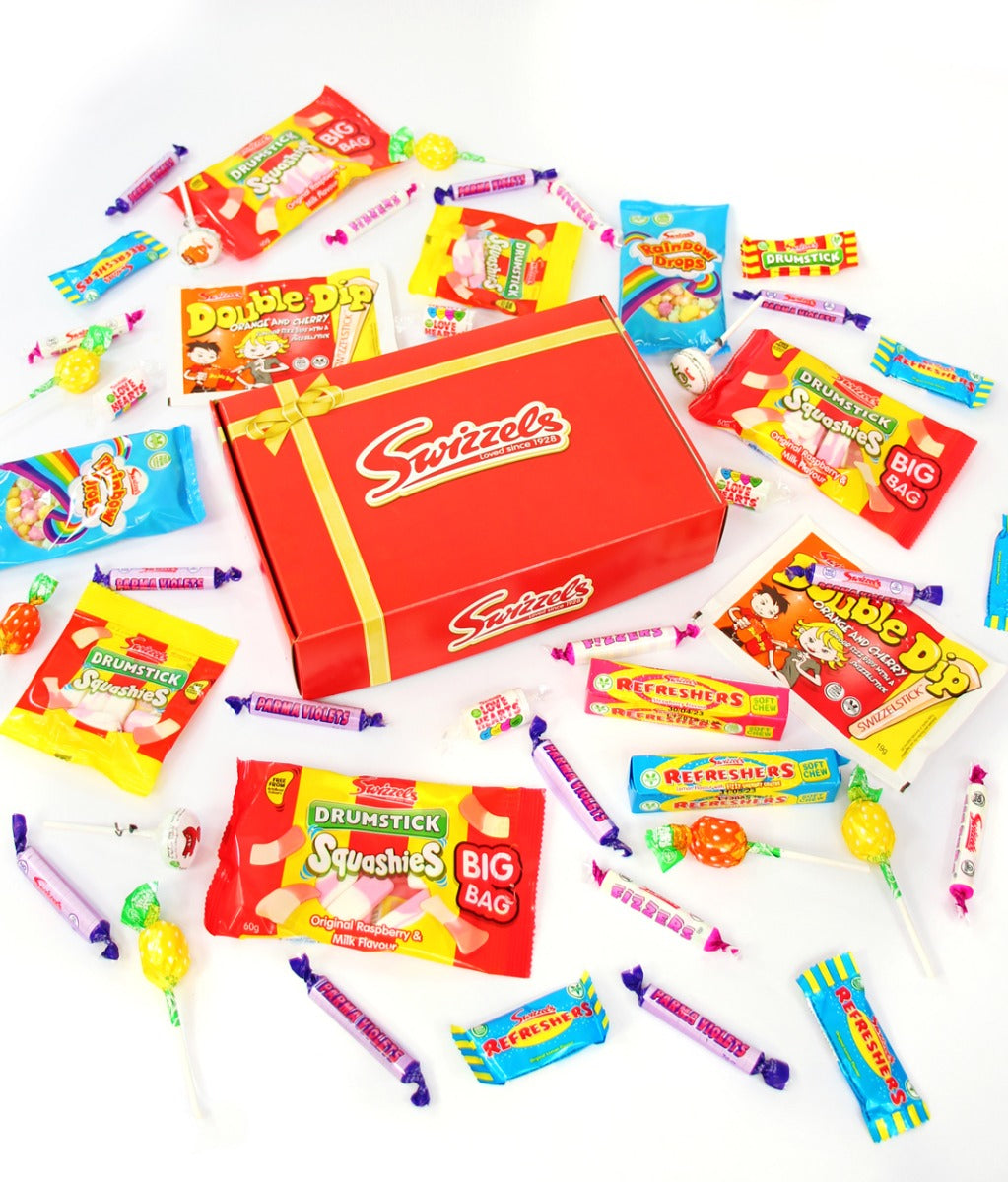 Personalised Retro Sweet Feast Gift Box