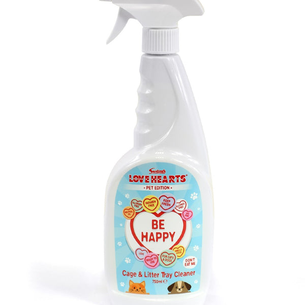 BE HAPPY - Cage and Litter Tray Cleaner 750ml