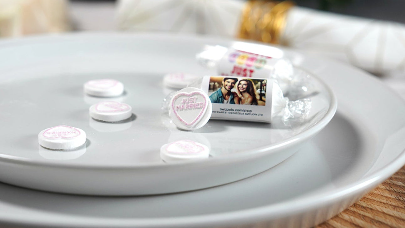 Personalised Wedding Favour Labels (50 Labels Only)