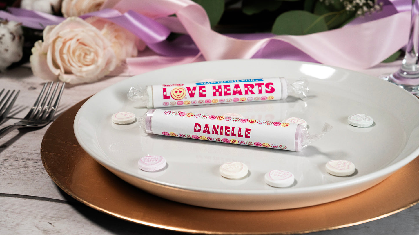 Personalised Giant Love Hearts