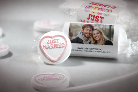  Wedding Candy Buffets & Personalised Love Hearts