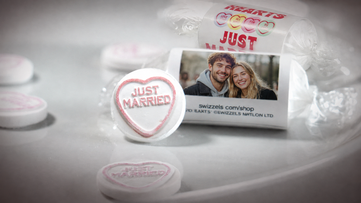 Wedding Candy Buffets & Personalised Love Hearts