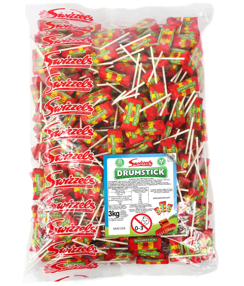 Drumstick Lollies 3kg Mega Party Pack