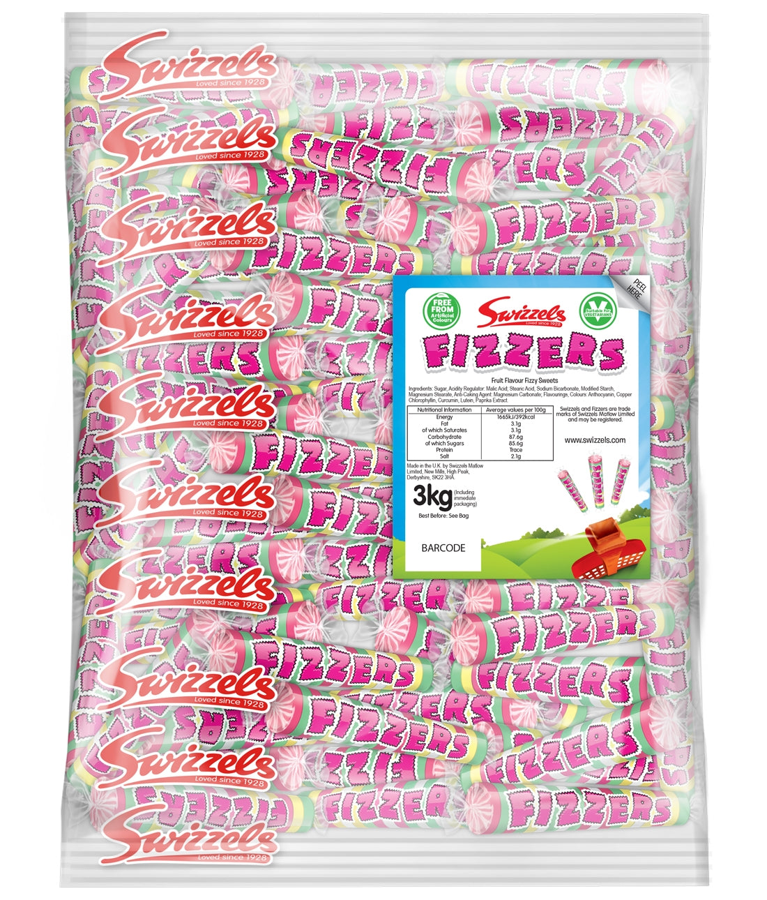 Fizzers 3kg Mega Party Pack