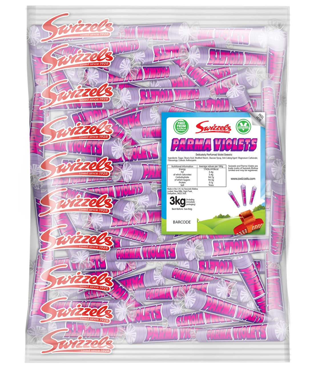 Parma Violets 3kg Mega Party Pack