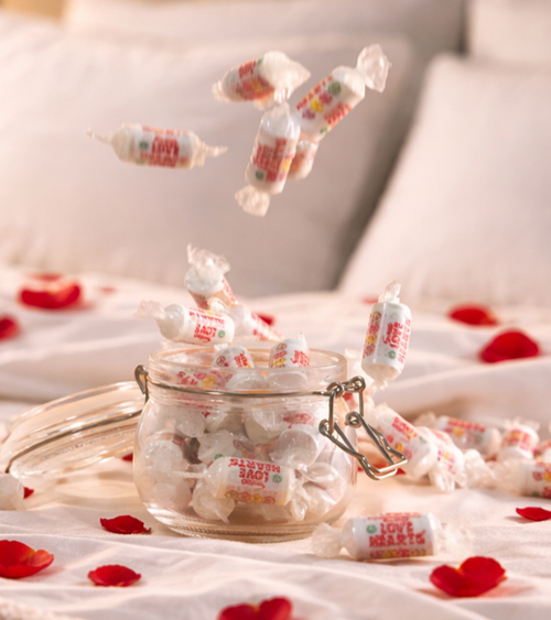 Love Hearts Mini Rolls 3kg Mega Party Pack