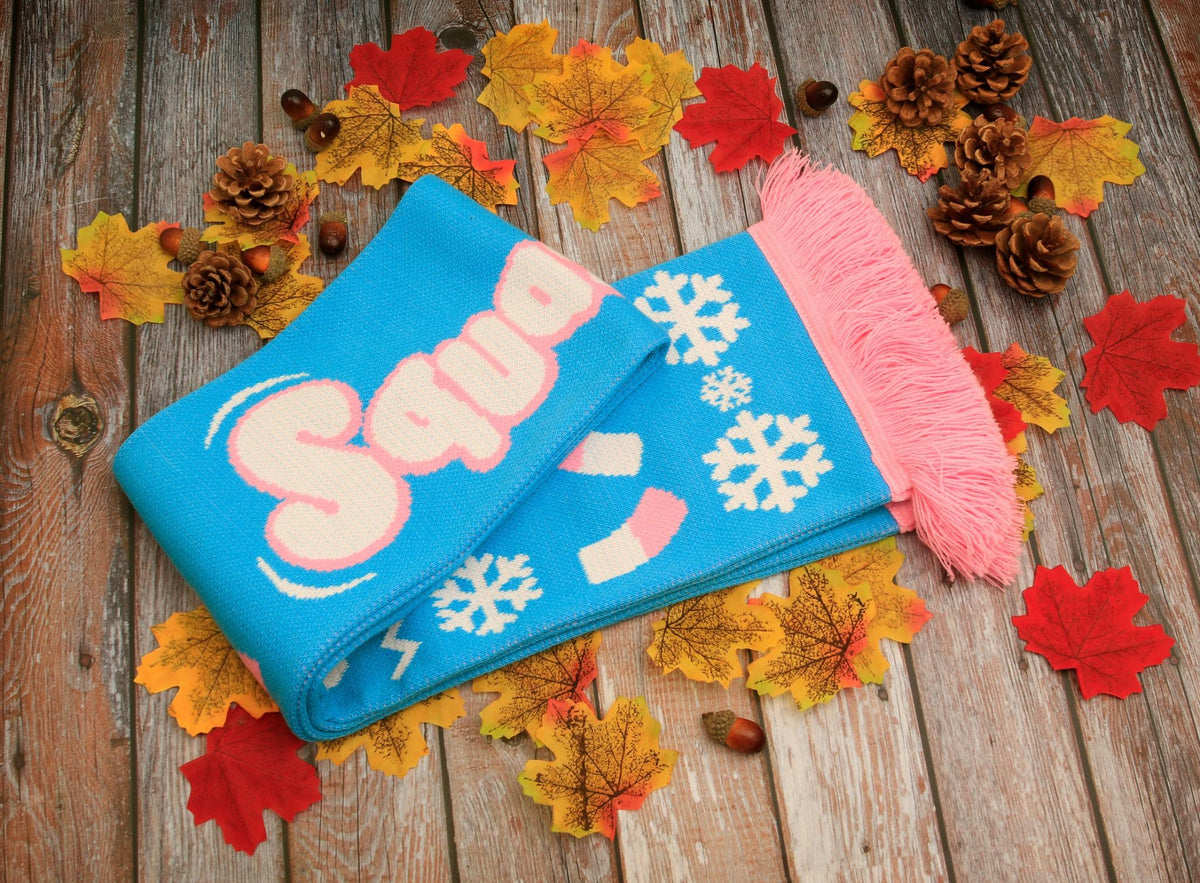 Squashies Christmas Scarf