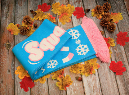 Squashies Christmas Scarf
