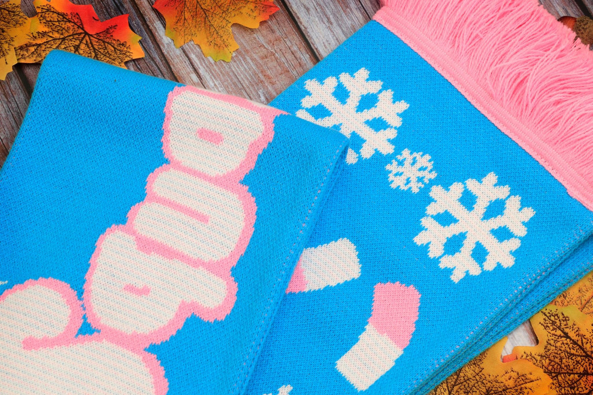 Squashies Christmas Scarf