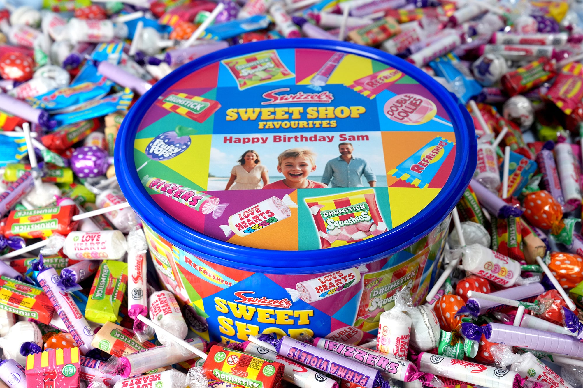 Personalised Sweet Shop Favourites Tub – Swizzels Matlow