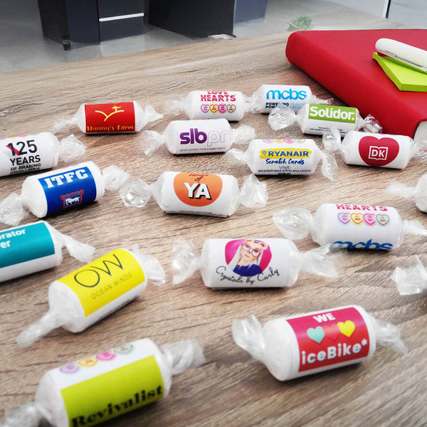 Branded Love Hearts - 800 Rolls