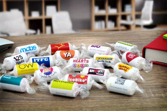 Branded Love Hearts - Small Order (less than 800 rolls)