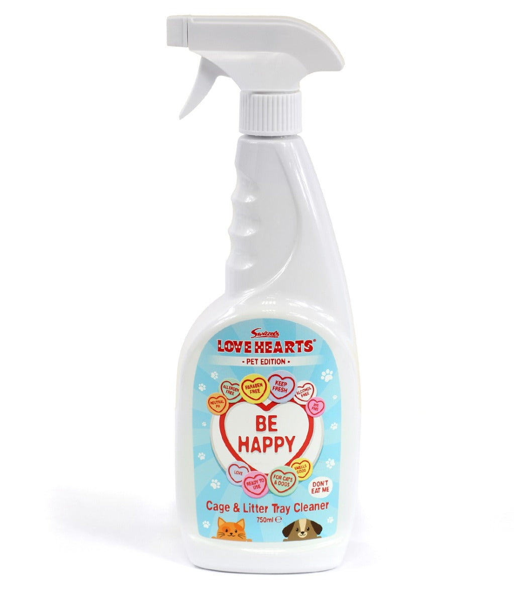 BE HAPPY - Cage and Litter Tray Cleaner 750ml